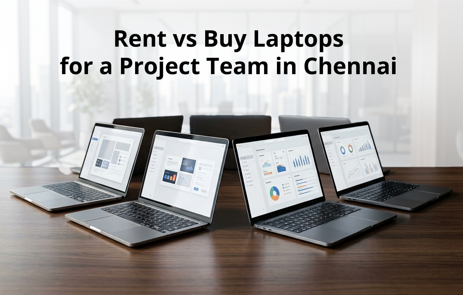 Rent vs Buy Laptops for a Project Team in Chennai