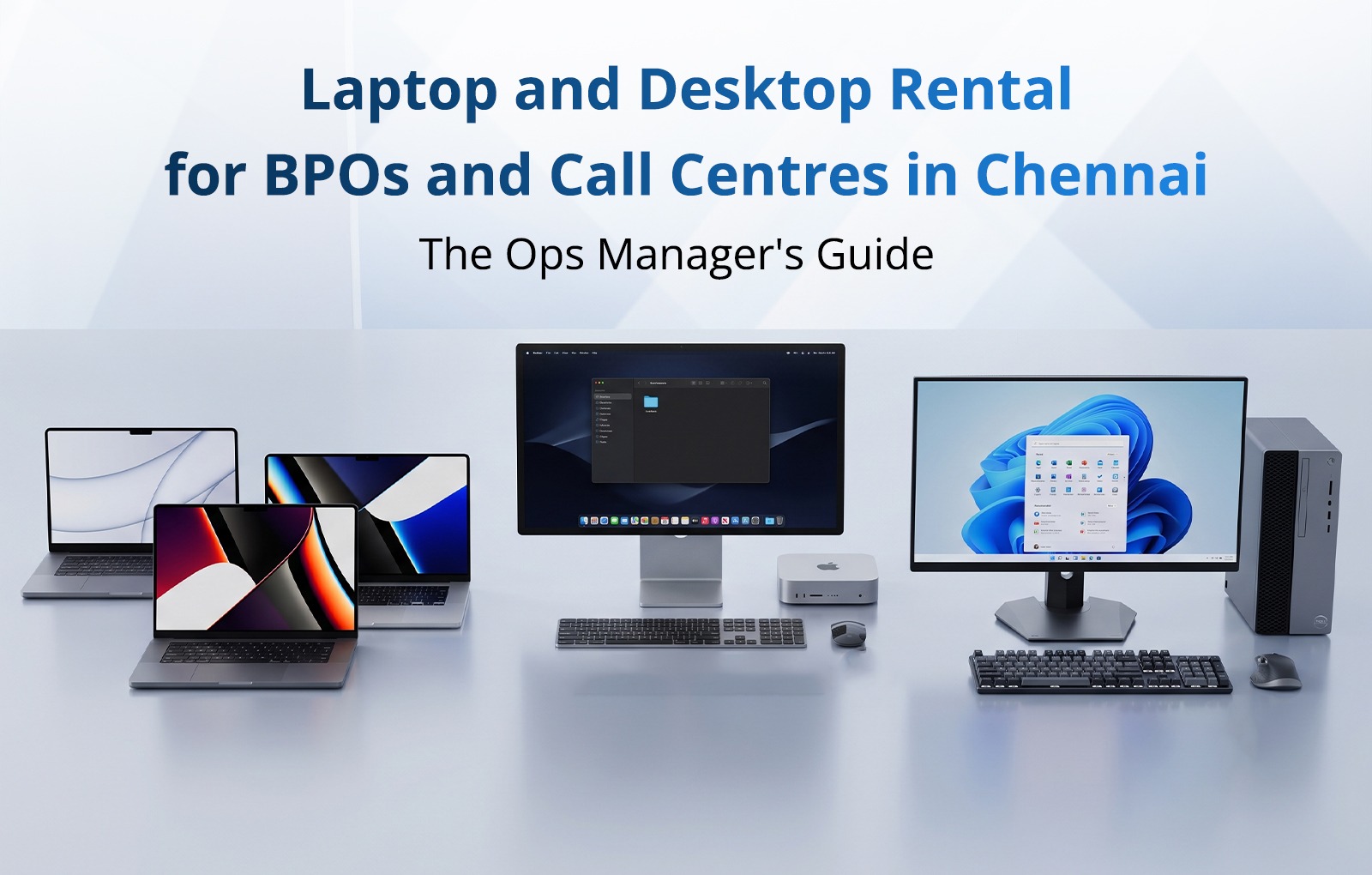 Laptop and Desktop Rental for BPOs and Call Centres in Chennai: The Ops Manager's Guide