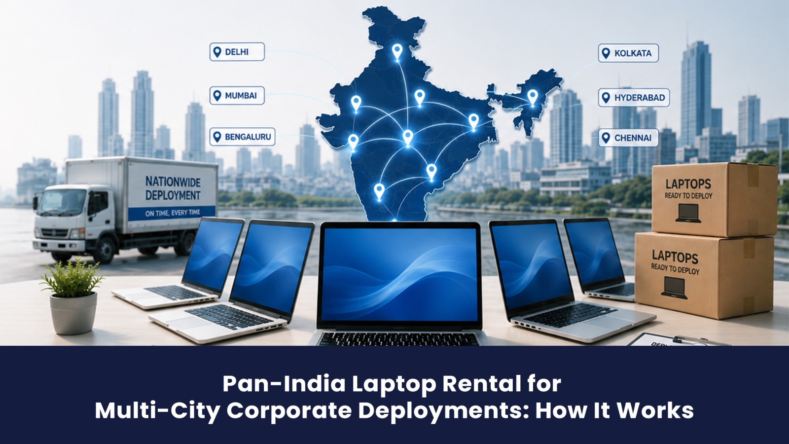 Pan-India Laptop Rental Multi-City Deployment | Rentla