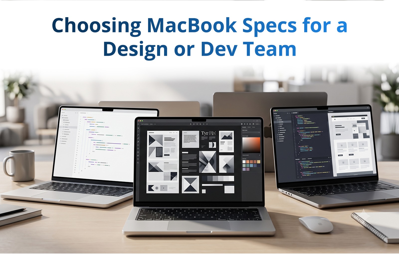 Choosing MacBook Specs for a Design or Dev Team