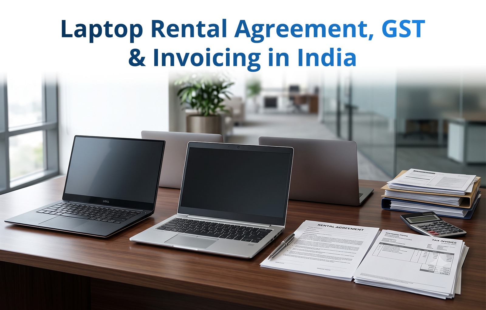 Laptop Rental Agreement, GST & Invoicing in India