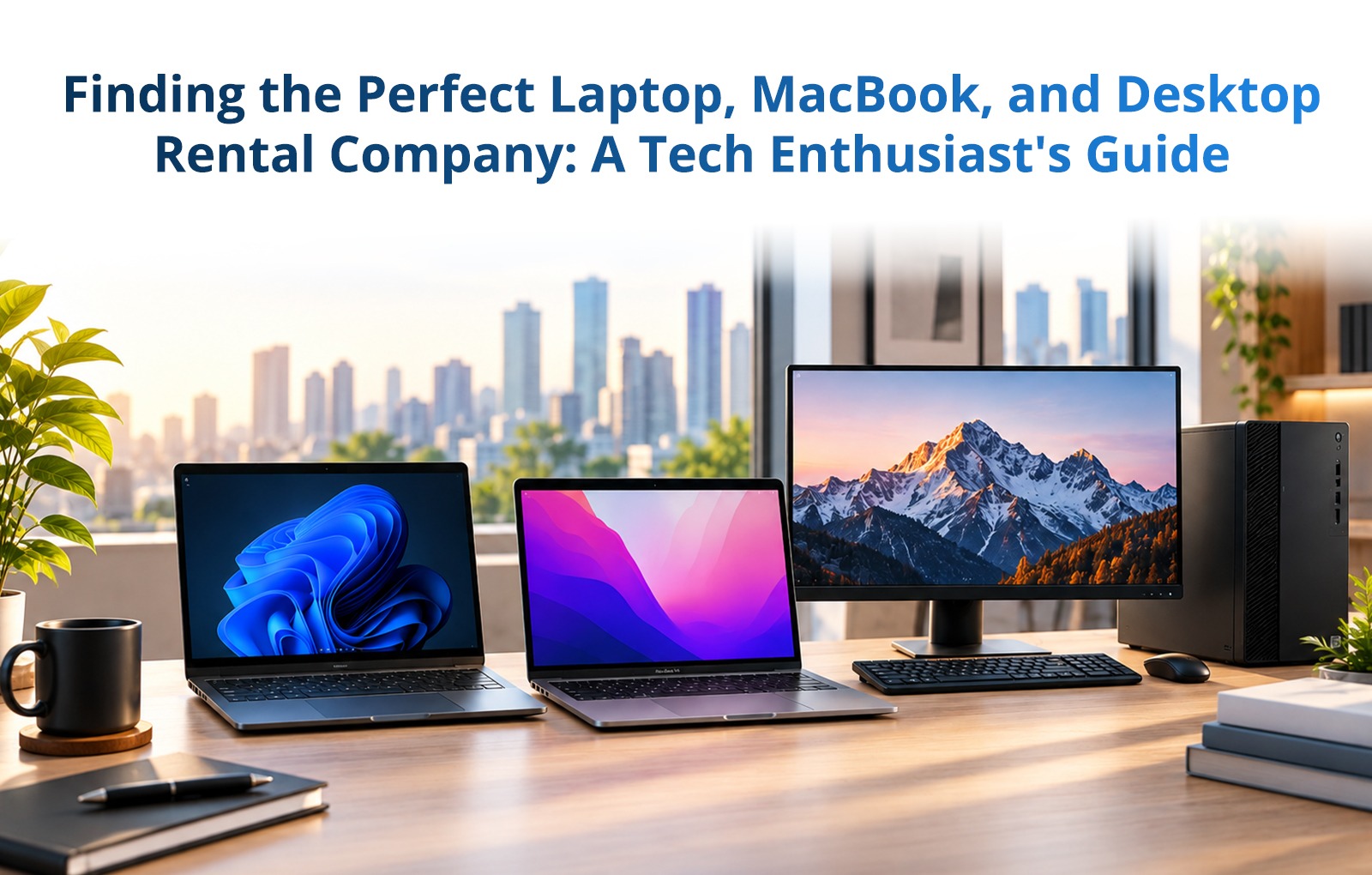 Finding the Perfect Laptop, MacBook, and Desktop Rental Company: A Tech Enthusiast's Guide