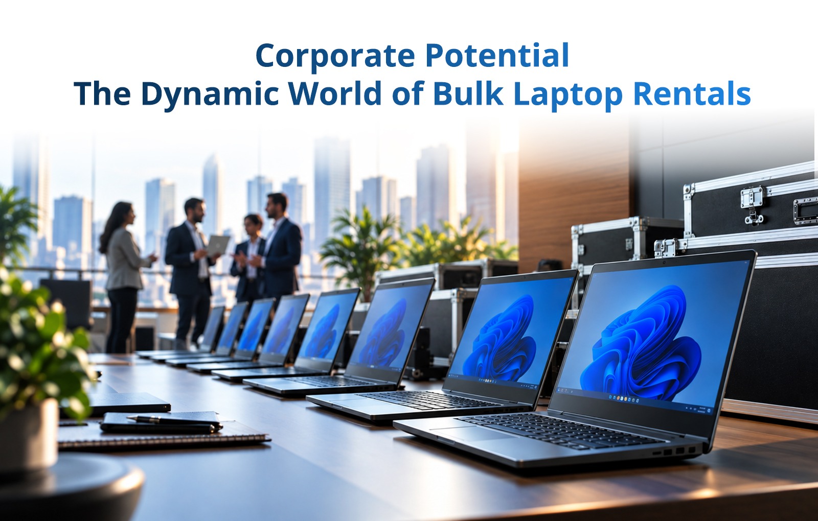 Corporate Potential: The Dynamic World of Bulk Laptop Rentals